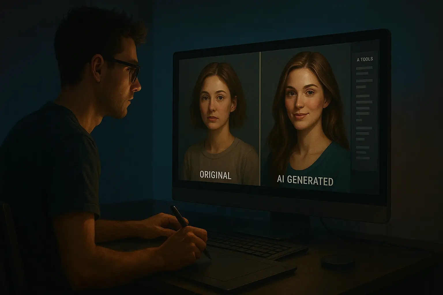 visual content with ai